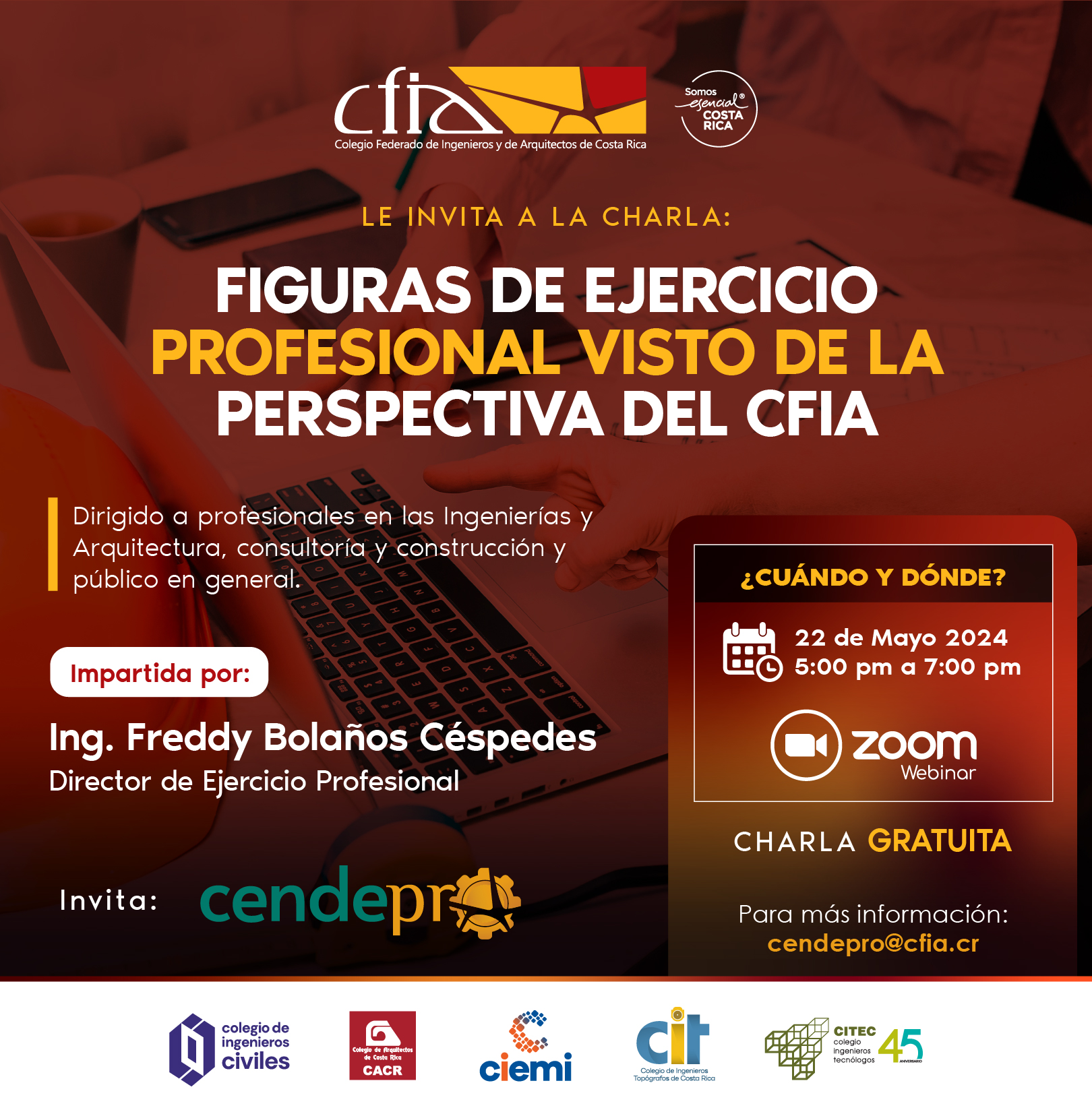 Figuras de ejercicio profesional visto de la perspectiva del CFIA