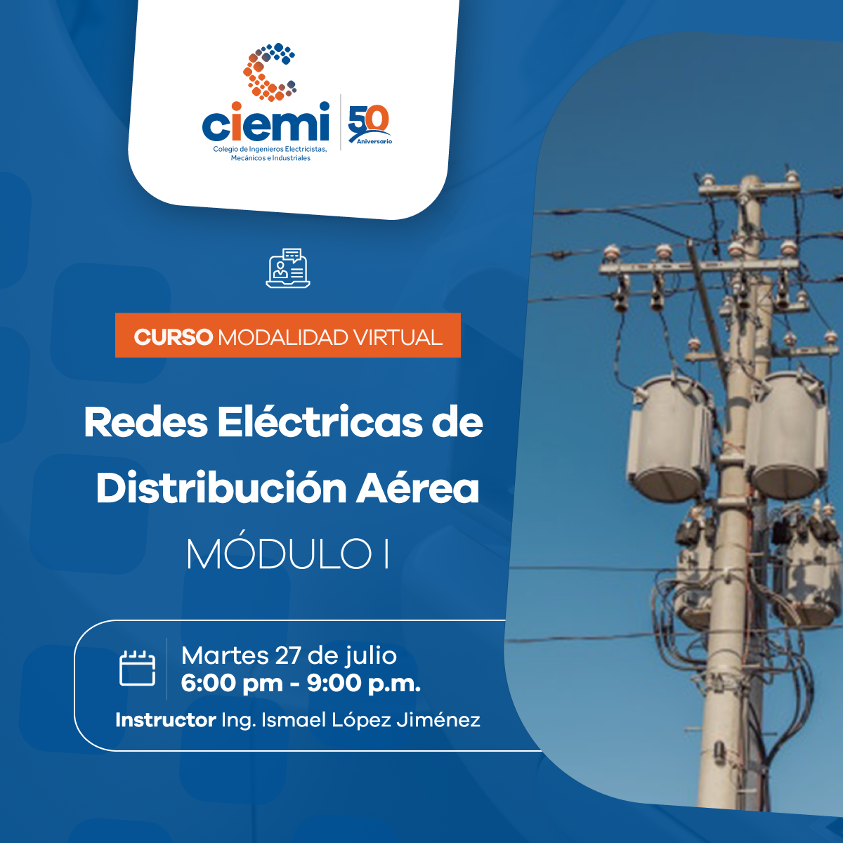 Curso Redes Eléctricas de Distribución Aérea (Módulo I) 